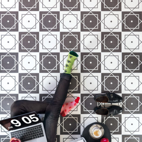 Vives Alameda Eliseos-R Grafito 20x20