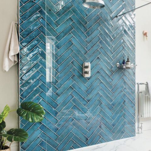 Cifre Alchimia Blue 7.5x30 handvorm tegels