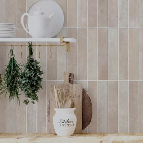 Handvorm tegel - Pasicos Alpilles Coral Mat - 5x25