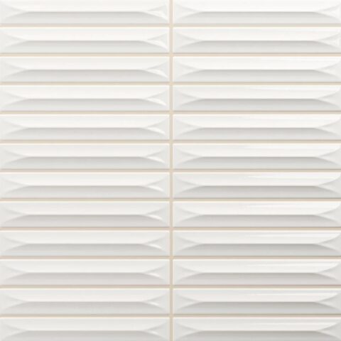 Kitkat tegels - Vilar Albaro Nairobi Arrow White - 20x20