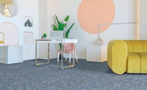 Terrazzo Tegels - Aparici Terrazzo Blue Natural - 60x60