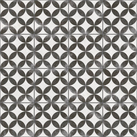 Vives Nassau Kerala negro 20x20