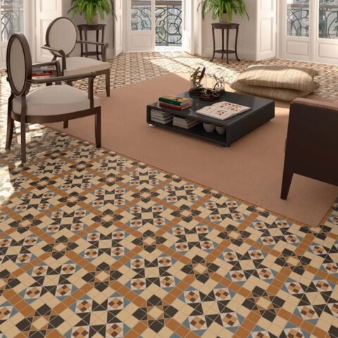 Vives Barnet Merton marron 31.6x31.6