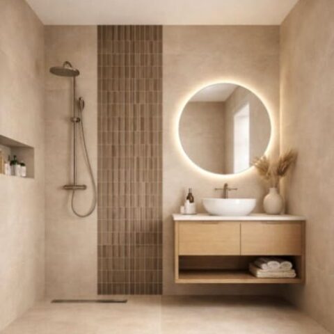 Flaminia Space Warm 60x60 vloertegels betonlook